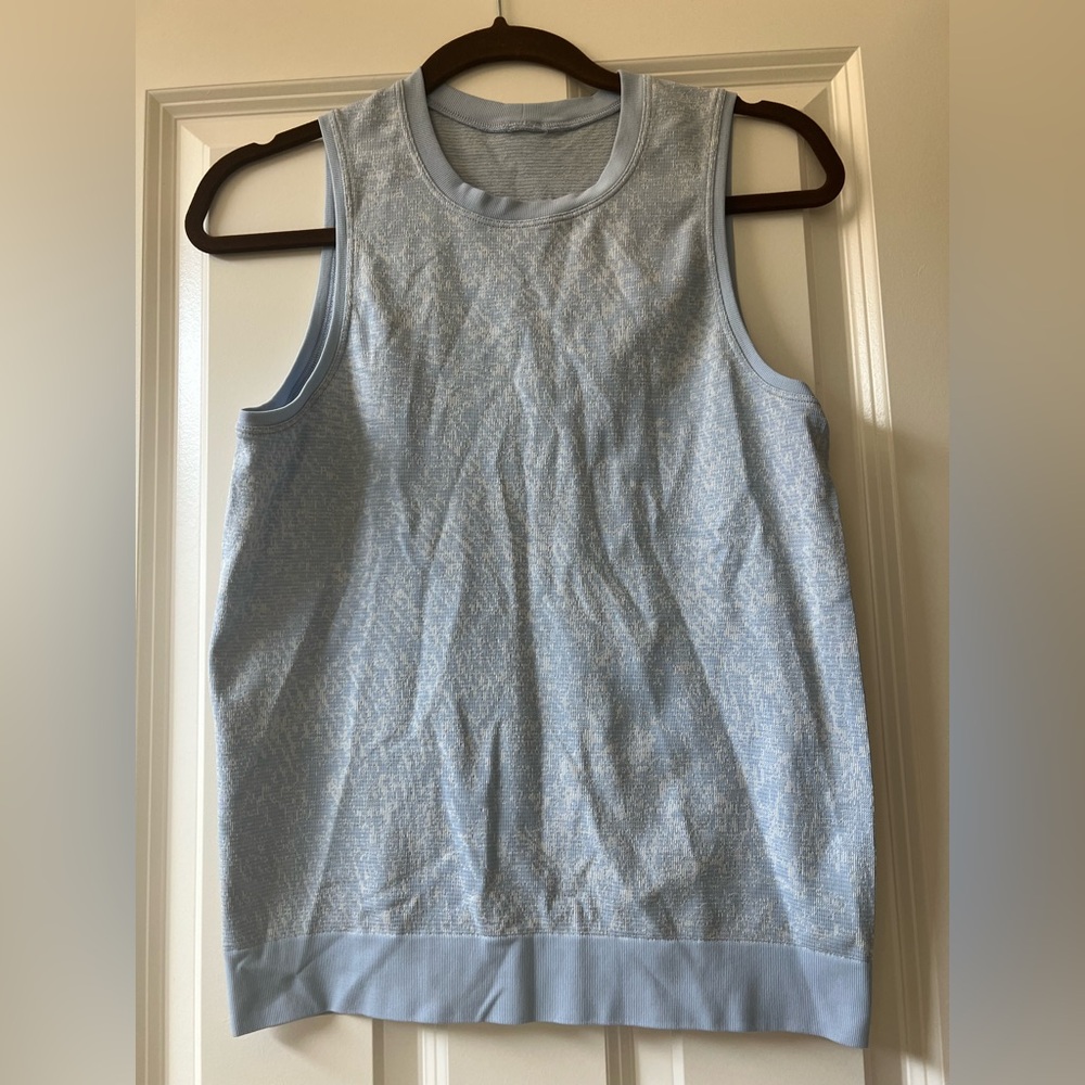 Lululemon Light Blue Sleeveless Top